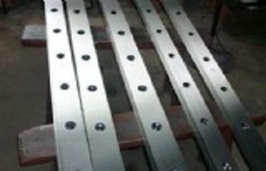 Cuchilla de corte plateada de metal de la máquina para cortar el carbono de acero H13/9CrSi
