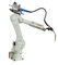 Soldadura de laser robótica robótica automatizada blanco de la soldadora