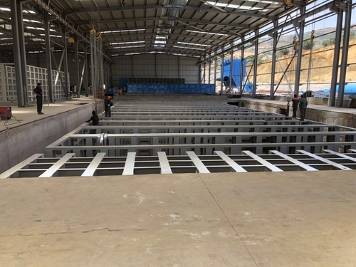 último caso de la compañía sobre 13000X2000X3000 Línea de galvanizado por inmersión en caliente - EURL GALVA (Argelia)
