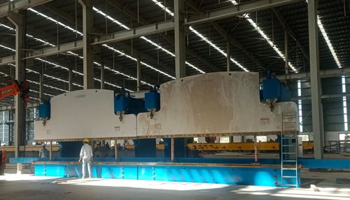 Completamente 13m línea de polo de luz incluyen 2-WE67K-1200-6500 freno de prensa tándem en indio ((KP Green ingeniería)