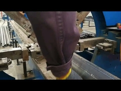 Máquina de soldadura con cerradura CNC para poste de luz HM610/12000