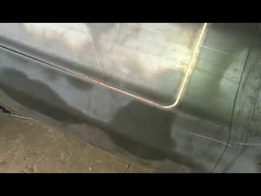 Máquina de corte de puertas para poste de luz grande