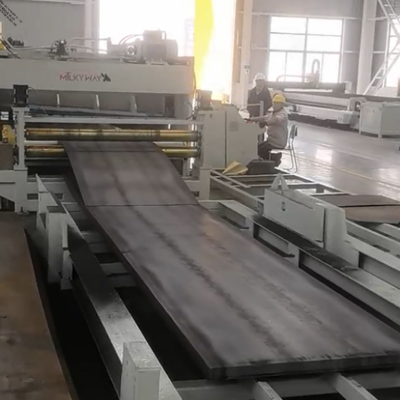 calidad  CTL12×1600 Fully Automatic Cut To Length Line for 1600mm Width Steel Coils with 30 Ton Capacity fábrica