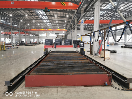 Tira vertical principal multi de alta velocidad de la cortadora del plasma del CNC para industrial