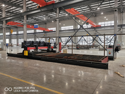 Tira vertical principal multi de alta velocidad de la cortadora del plasma del CNC para industrial
