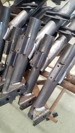 Brazo robótico industrial del laser de la fibra de plata de aluminio del acero inoxidable del metal