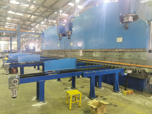 600T/6500mm Freno eléctrico hidráulico CNC Tandem de Presión para Doblar Placas de Acero