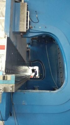 profundidad de garganta 1000 mm Freno de prensa hidráulica CNC para hacer poste de luz