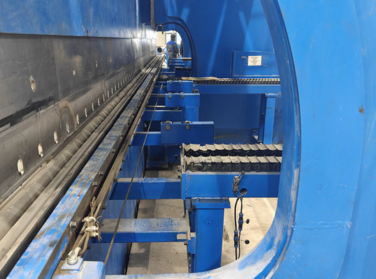 Modelo de freno de prensa hidráulica CNC Tandem: 2-We67k-1200/6250 Para la fabricación de monopolio, torre tubular de transmisión y mástil alto