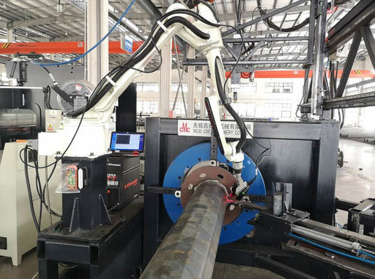 Máquina de soldadura de placa base y brida de robot
