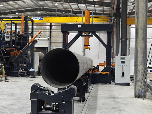 calidad Máquina de rectificación de montaje de postes de mástil de 2500 mm de diámetro máximo fábrica