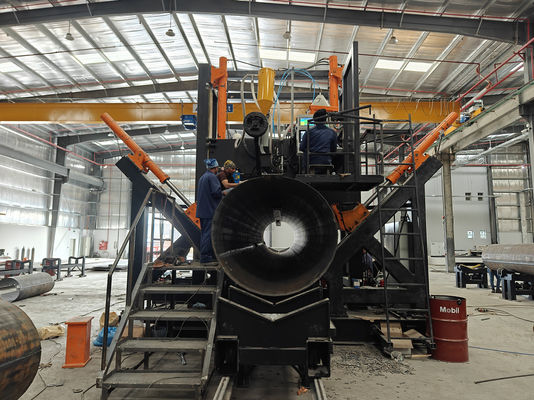 HM1200/12000 Máquina de soldadura de costura de mástil y monopolio