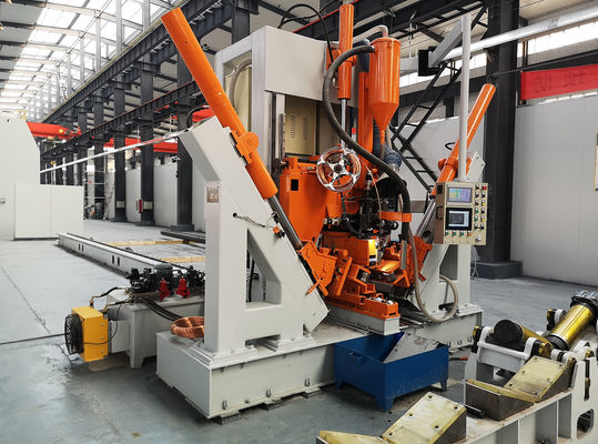 Máquina de soldadura de mástil alto HM800 Solución ideal para la producción de postes ligeros