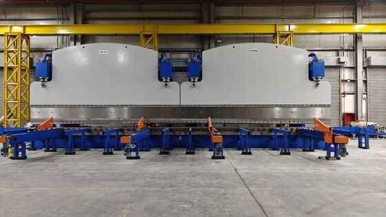 12000KN CNC Tandem Press Brake 2×6000mm for 14mm Steel
