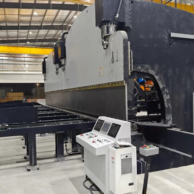 Freno de presión hidráulico CNC de 400 toneladas con longitud de trabajo de 8000 mm y control DELEM DA53T
