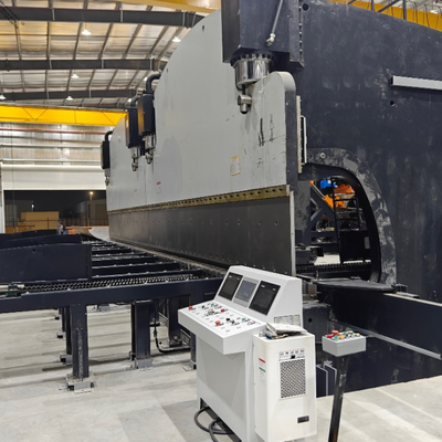 Freno de presión hidráulico Tandem CNC Modelo 2-WE67k-1200/6250 Para hacer torre tubular de transmisión monopólica y mástil alto