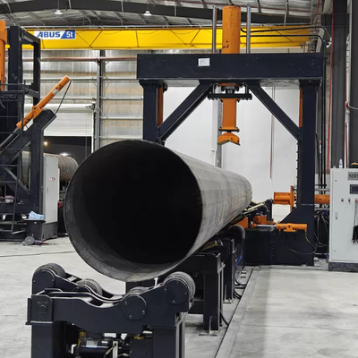 Máquina hidráulica para enderezar monopoles 1200KN para 5G para enderezar polos, empalmar y remodelar