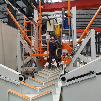 HM2500/14000 14m máquina de soldadura automática de costura de cierre de postes de luz automática de CNC Máquina de soldadura de cierre de postes de luz automática Max 2500mm de diámetro