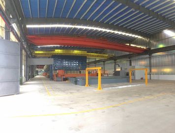 equipo de la galvanización de la inmersión caliente del tanque del cinc de los 7.0x1.2x2.2m con el sistema de la protección del medio ambiente