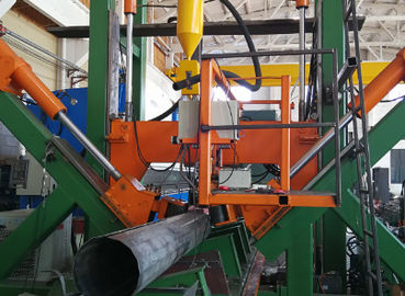Cadena de producción de poste ligero del diámetro grande cemento cónico poste que hace la máquina