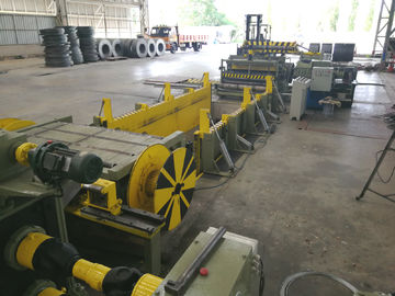 4x1600 alta bobina de acero de la precisión 37kw que raja la línea