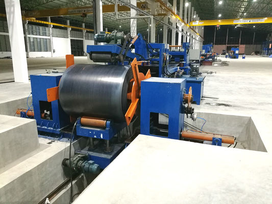 Good price los 10m cementan a poste que hace la torre poste de la transmisión de la máquina que endereza la máquina en línea