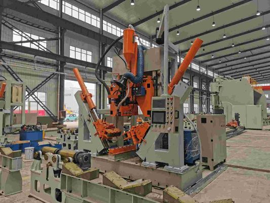 Máquina de soldadura con cerradura de postes CNC 5G HM800/14000 14m Duración Diseño poligonal
