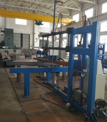 Máquina octagonal de la fabricación del CNC poste de la sola del brazo máquina de poste ligero