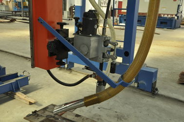 Máquina de soldadura de postes ligeros de alta eficiencia, máquina de soldadura de pórtico de alto mástil para tubos grandes