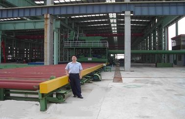 L grande haz, máquina de acero del chorreo con granalla del haz de H para los edificios, puentes