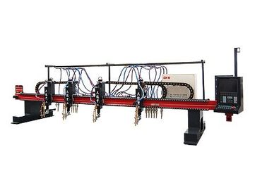 Cortadora vertical del plasma del CNC de la tira de la Multi-Cabeza de alta velocidad para industrial