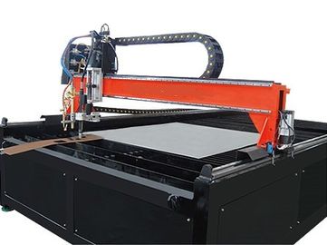 Presente el tipo máquina para corte de metales 1500m m, 2000m m del plasma del CNC de la alta precisión
