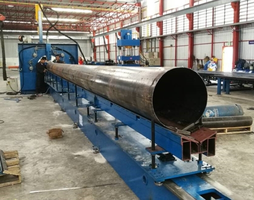 Tubo del alto rendimiento/máquina 600/16000 máximo de la Cerrar-soldadura de poste ligero