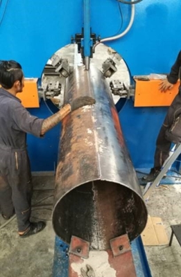 Tubo del alto rendimiento/máquina 600/16000 máximo de la Cerrar-soldadura de poste ligero