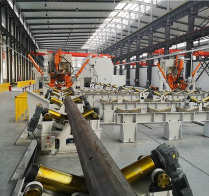 Máquina modelo de la Cerrar-soldadura de HM800-14000 poste ligero para el alto palo monopolar