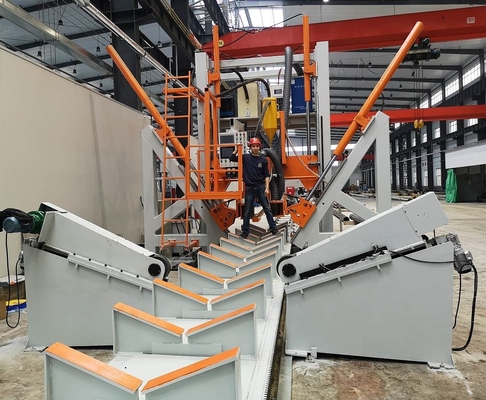 Buen precio HM1200/12000 cerró la soldadora para Highmast poste, monopolar, 5G comunicación poste en línea