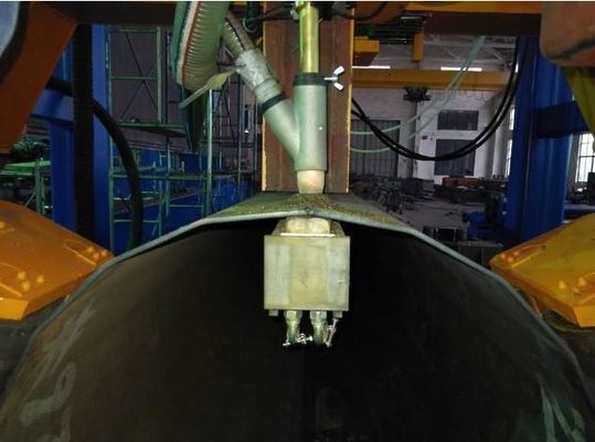 HM1200/12000 cerró la soldadora para Highmast poste, monopolar, 5G comunicación poste